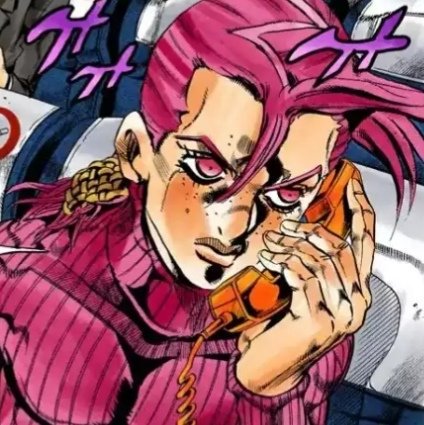 Download Diavolo, the mysterious antagonist from Jojo's Bizarre