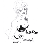 Sketches by Hirohiko Araki