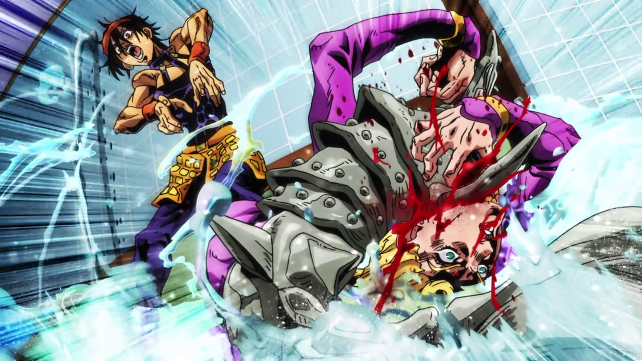 Jojo's Bizarre Adventure: Vento Aureo – ep 22 – The Clash entre Aerosmith e  Talking Heads