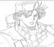 Joseph meeting with the Pillar Men and Lisa Lisa in Switzerland