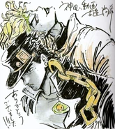 Stardust Crusader Art от Наоки Ёшибе