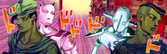 Kira and Josefumi with Stands