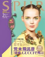 Feburary 2013 Issue of Spur designed by Araki