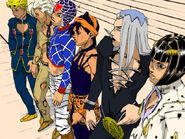 Bucciarati's gang, Vento Aureo