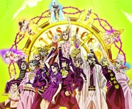 O Grupo Joestar de Diamond is Unbreakable