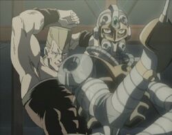I need an actual answer. What is Silver Chariot's ability? :  r/ShitPostCrusaders
