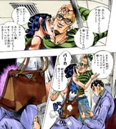 Minako e Satoru no trem