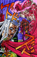 King Crimson mata Abbacchio.