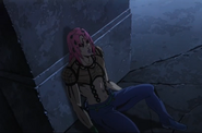 Diavolo falling asleep after Chariot Requiem appears