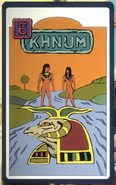 A card of Khnum