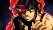 Narancia distinguishes Formaggio's breathing from the others on his radar