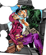 Doppio being conned by a taxi driver.