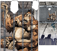 Forever's first appearance, in his cage