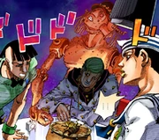 Jobin trapaceia usando seu Stand na luta de besouros