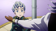 Terunosuke stops Koichi