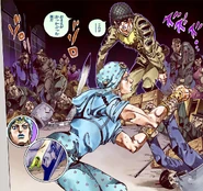 Fantasmas de mortos aparecem para atacar Johnny Joestar