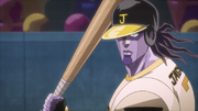 SC ep41 star platinum baseball