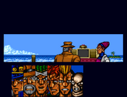 Telence D'Arby in his island illusion room (JoJo's Bizarre Adventure (SFC Game))