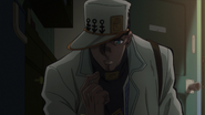 Jotaro investigating Kira