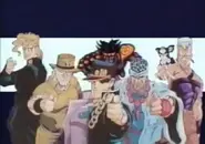 Captura de tela dos personagens jogáveis