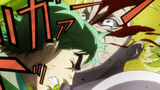 Jojo headbutting Dio
