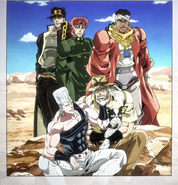 The Joestar Group of Stardust Crusaders