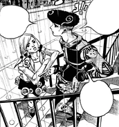 Toru explaining to Yasuho as to why he has a photo of Satoru Akefu