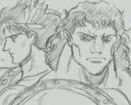 A Young Bruford With Tarkus As They Appears In The Part 3 OVA Timeline Videos