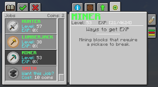 How to get EXP tab