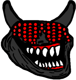 Angry Troll Face PNG by NFC by NinetailsFoxChan on DeviantArt