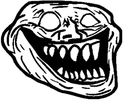 Trollface PNG transparent image download, size: 3508x2480px