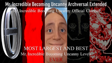 Mr Incredible becoming uncanny template, Mr. Incredible Becoming Uncanny