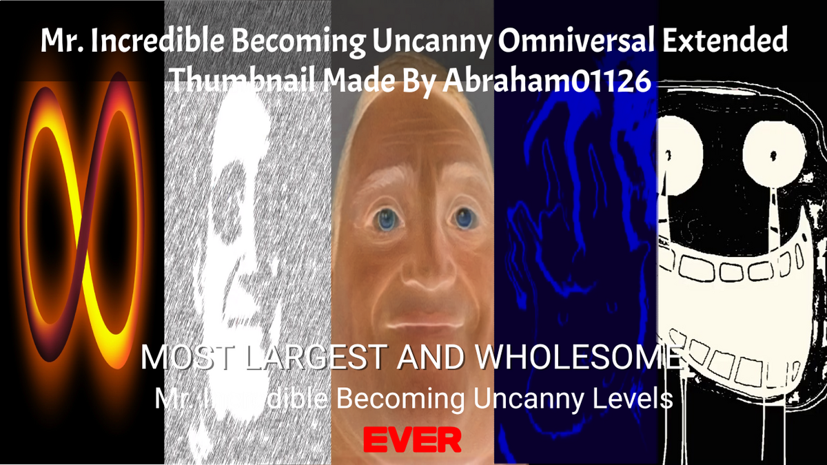 Mr. Incredible Becoming Uncanny - Ultra Extended Meme Template (40