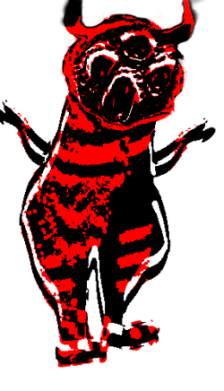 Devil Barney the Dinosaur | Joey Slikk Alt Wiki | Fandom