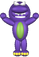 3D Reanimated Evil Barney