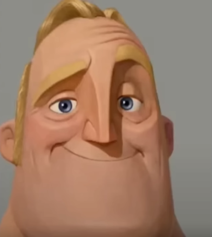 Mr Incredible becoming uncanny (maths) 