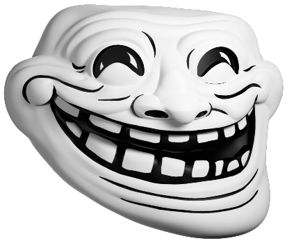 Trollface ~ 3D Model ~ Download #90872410