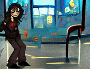 Doe's appearance on the bus during the 4th ending