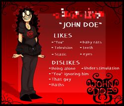 John Doe, SUPER SAD STORY Official Wiki