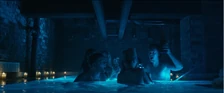 Iosef at his private bathtub party in the .