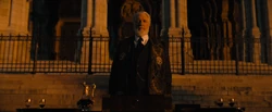 The Harbinger hosting the duel