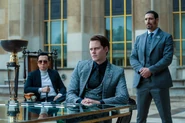The Marquis de Gramont with both Caine and Chidi by his side.
