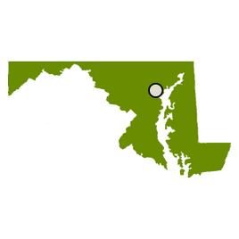 Baltimore, maryland map