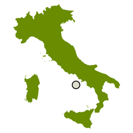 Capri, italy map