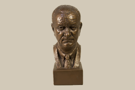 Lyndon B. Johnson bust