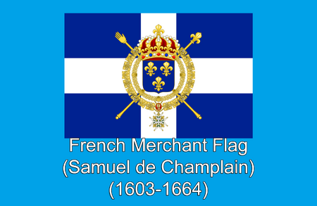 samuel de champlains flag