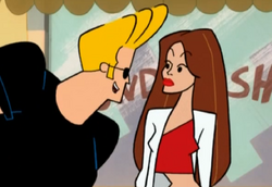 Johnny Bravo hitting on Marina Draskovich
