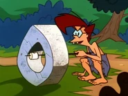 Carl's caveman ancestor.