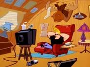 Johnny's side of the trailer.