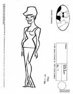 Character design model sheet